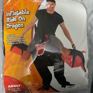 NEW inflatable dragon costume